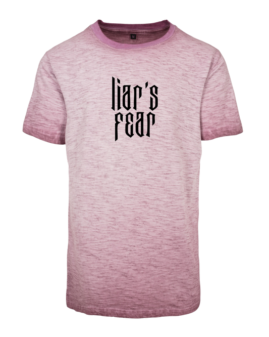 Liar's Fear - Spray Dye T-Shirt "Liar's Fear Logo Front"