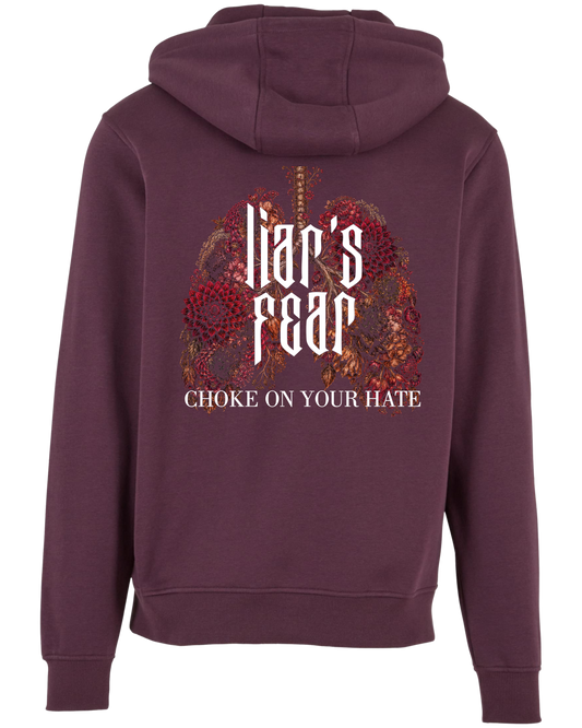 Liar's Fear - Hoodie "Choke on your hate"