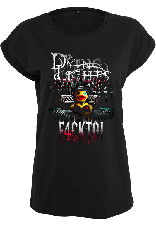 In Dying Lights - Extended Shoulder Ladies T-Shirt "Ente"