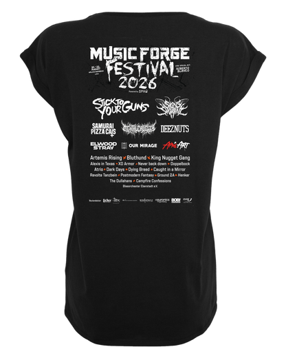 Music Forge Festival - Ladies Loose Fit Tee "Lettering"