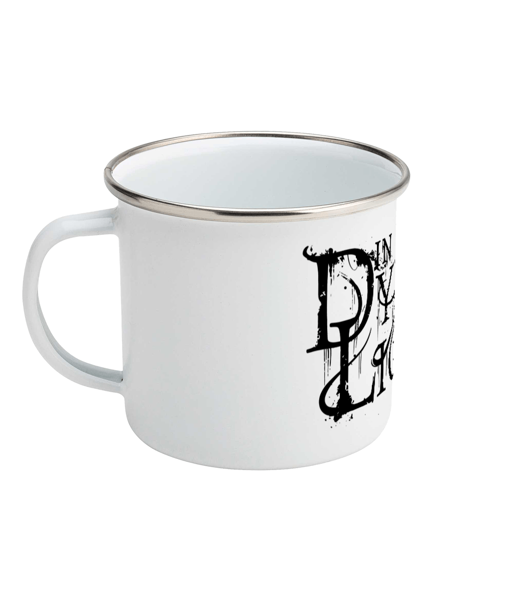 In Dying Lights - Emaille Becher "Logo"