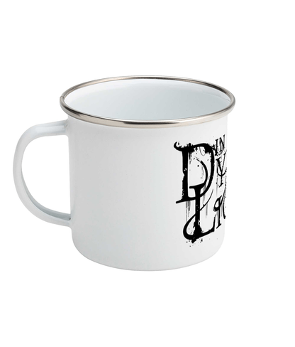 In Dying Lights - Emaille Becher "Logo"