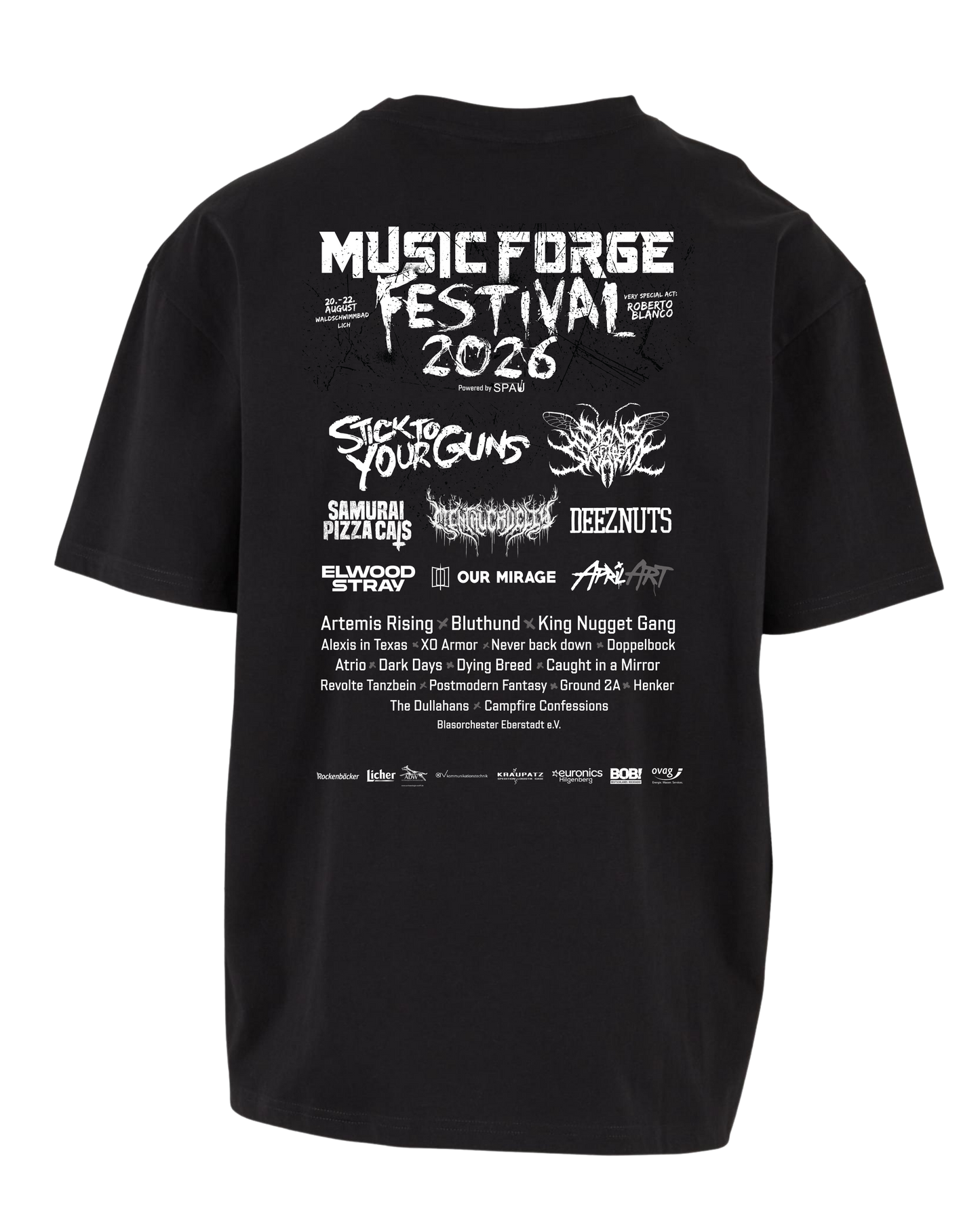 Music Forge Festival - Tee-shirt Loose Fit "Logo"