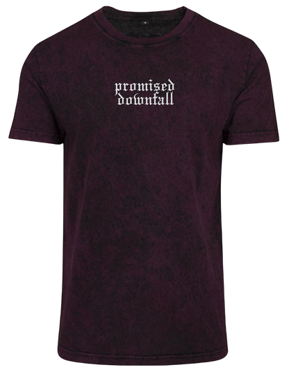 Promised Downfall - Acid Washed T-Shirt "Hardcore / Front"
