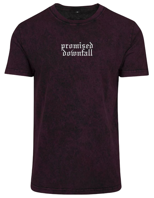 Promised Downfall - Acid Washed T-Shirt "Hardcore / Front"