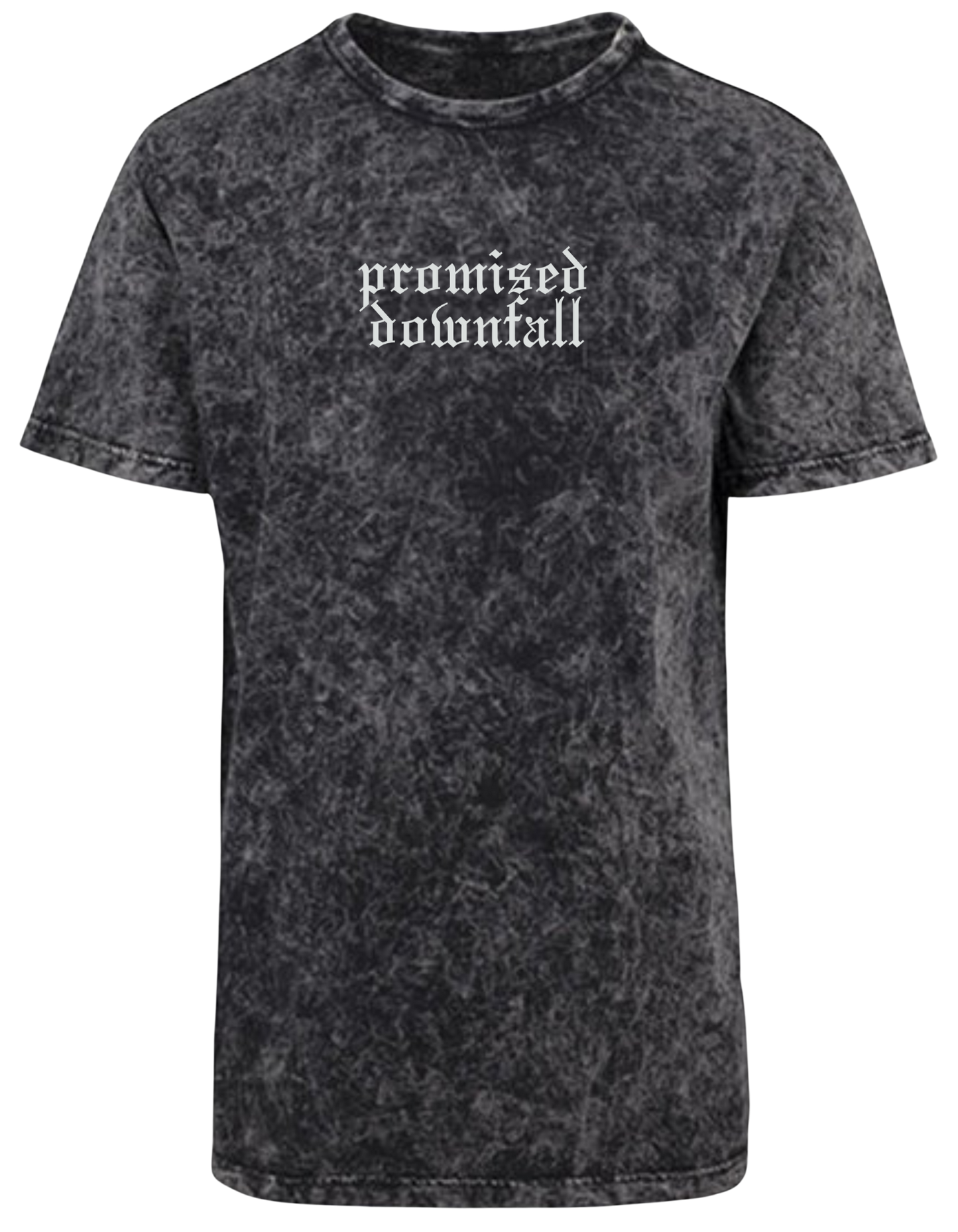 Promised Downfall - Acid Washed T-Shirt "Hardcore / Front"