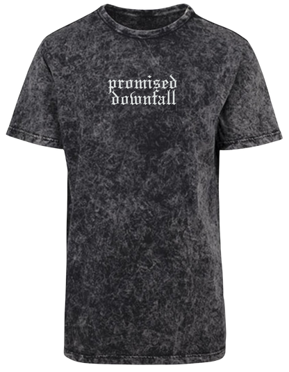 Promised Downfall - Acid Washed T-Shirt "Hardcore / Front"