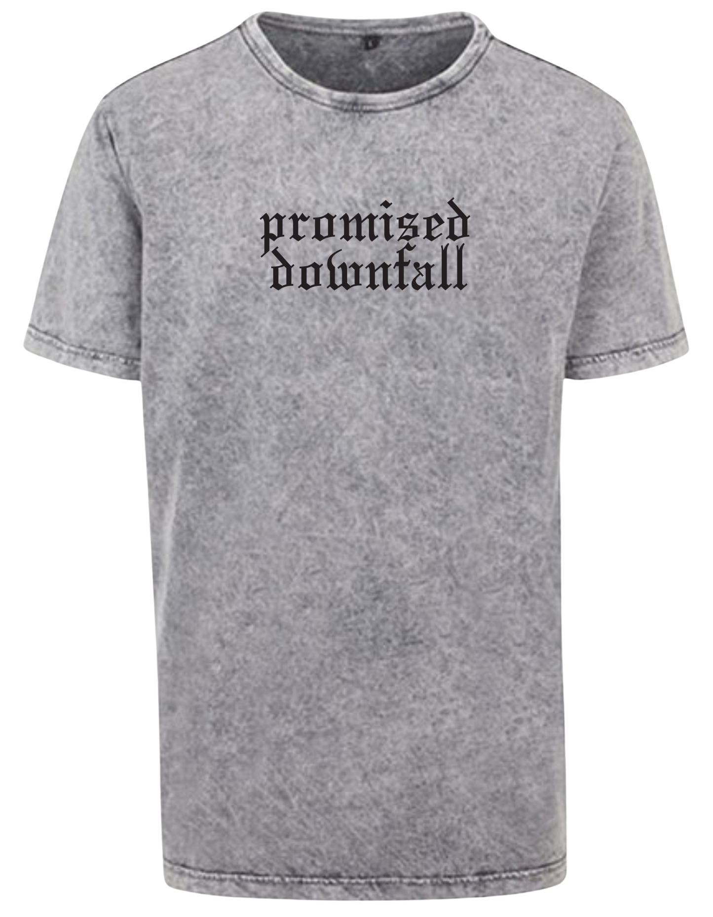 Promised Downfall - Acid Washed T-Shirt "Hardcore / Front"