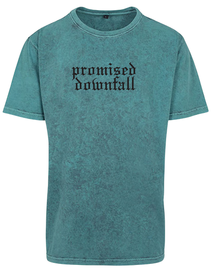 Promised Downfall - Acid Washed T-Shirt "Hardcore / Front"