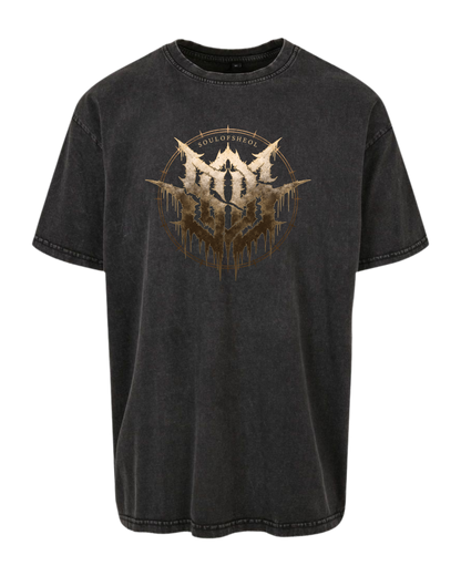 Soul of Sheol - Oversize Acid Washed T-Shirt "Logo II - Special Edition"