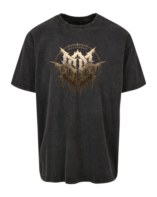 Soul of Sheol - Oversize Acid Washed T-Shirt "Logo II - Special Edition"