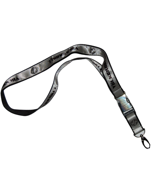 VÖLKERBALL - Lanyard / Keychain "Silver Logo"