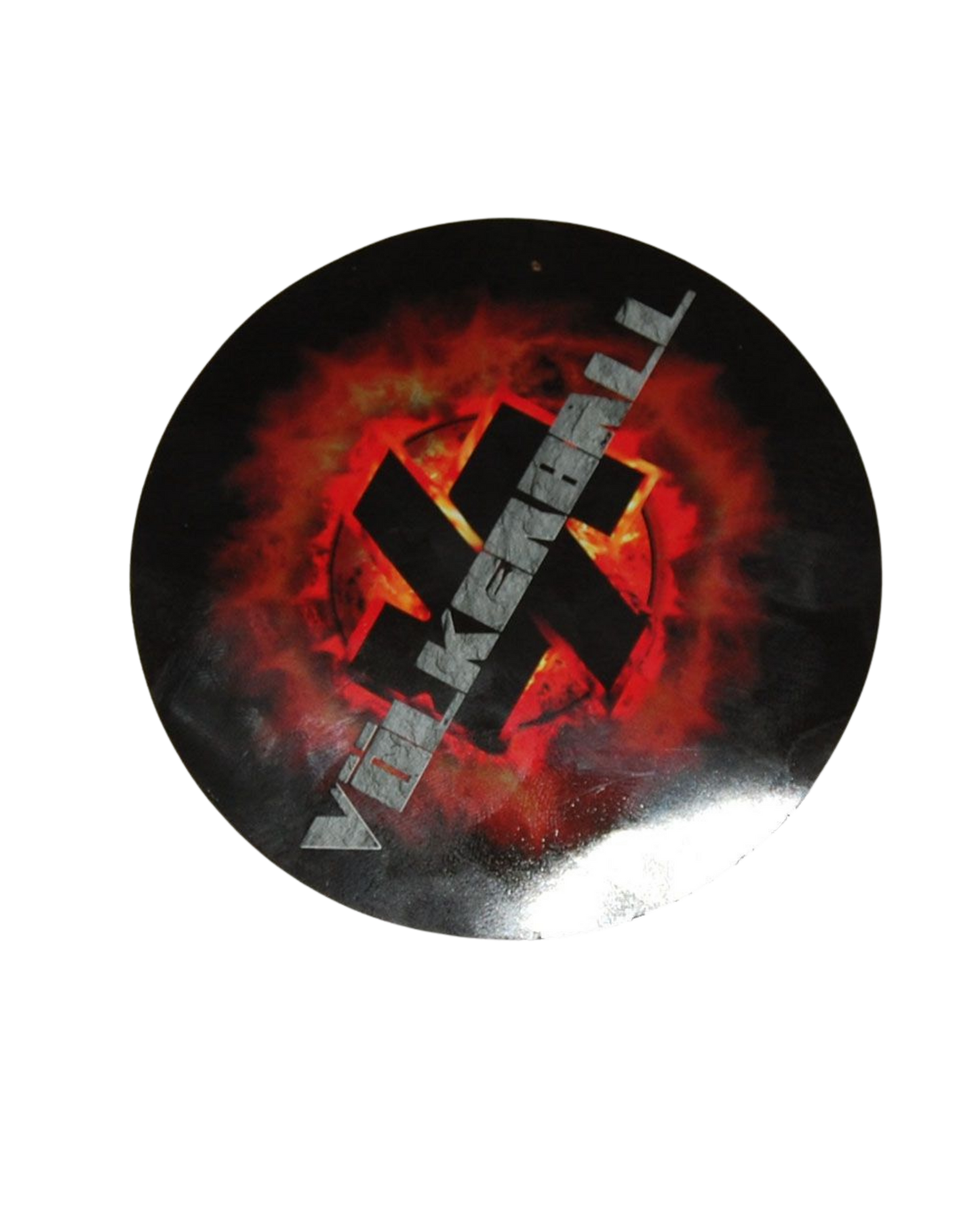 VÖLKERBALL - Sticker / Aufkleber "Völkerball Flammen"