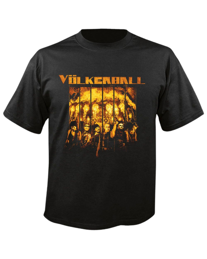 BALLE AU PRISONNIER - T-shirt - "Feu et flamme"