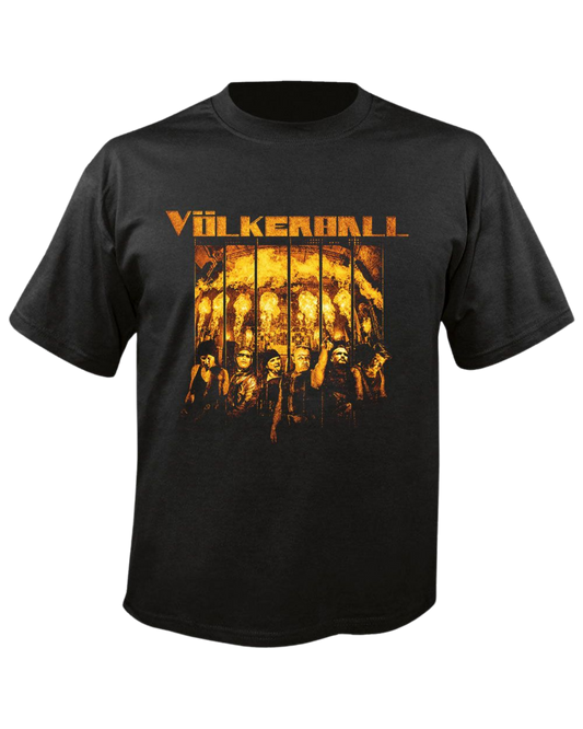 VÖLKERBALL - T-Shirt - "Feuer und Flamme"