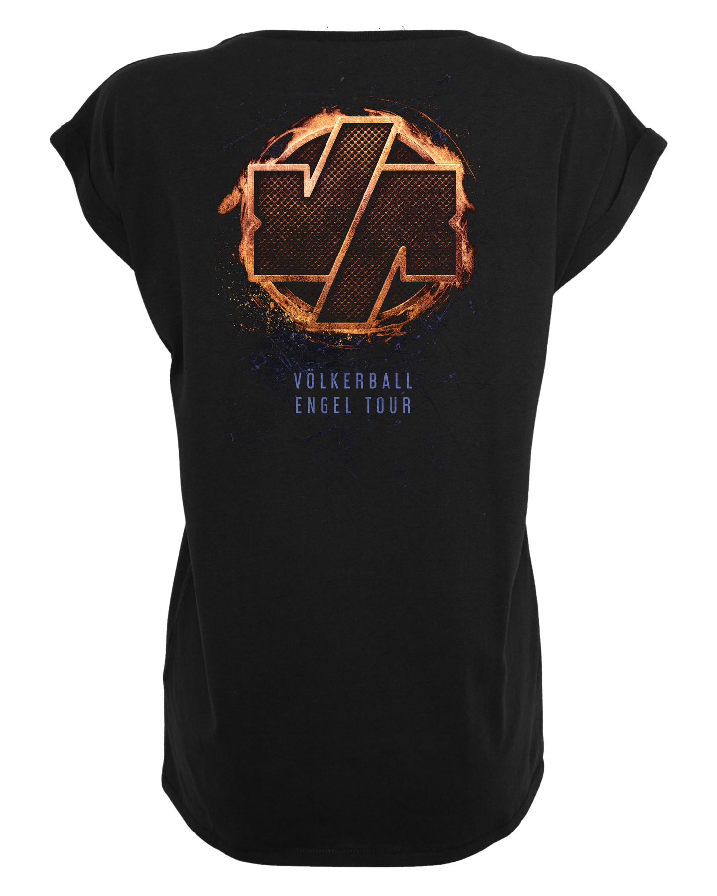 VÖLKERBALL - Ladies Loose Fit Shirt "Engel real"