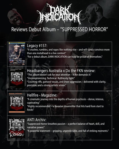 Dark Indication - CD "Suppressed Horror" (Album)