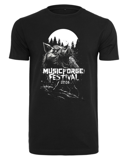Music Forge Festival - Basic Unisex T-Shirt "Lettering"