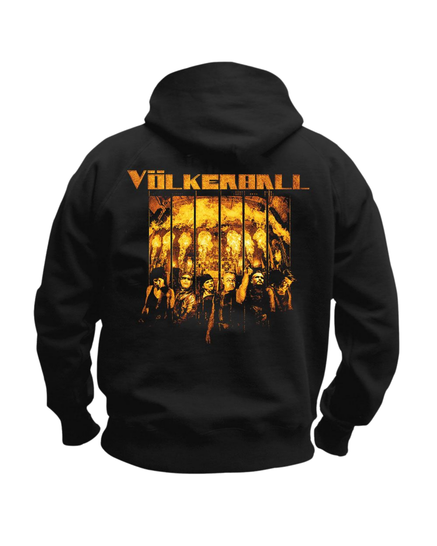 VÖLKERBALL - Hoodie / Zipper "Feuer und Flamme"