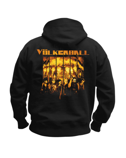 VÖLKERBALL - Hoodie / Zipper "Feuer und Flamme"