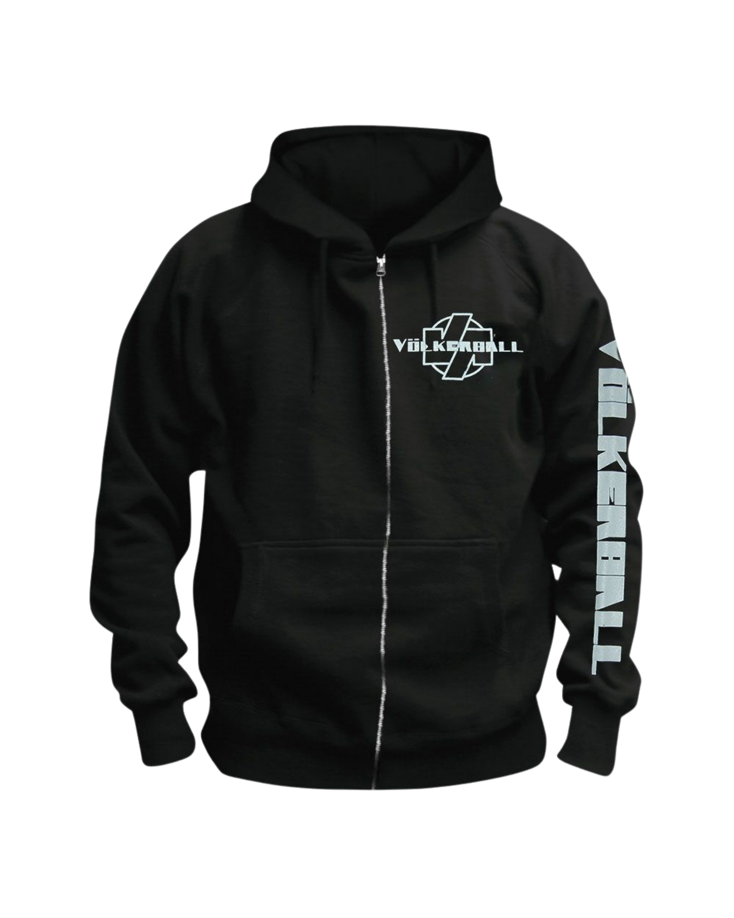 VÖLKERBALL - Hoodie / Zipper "Logo Grey"