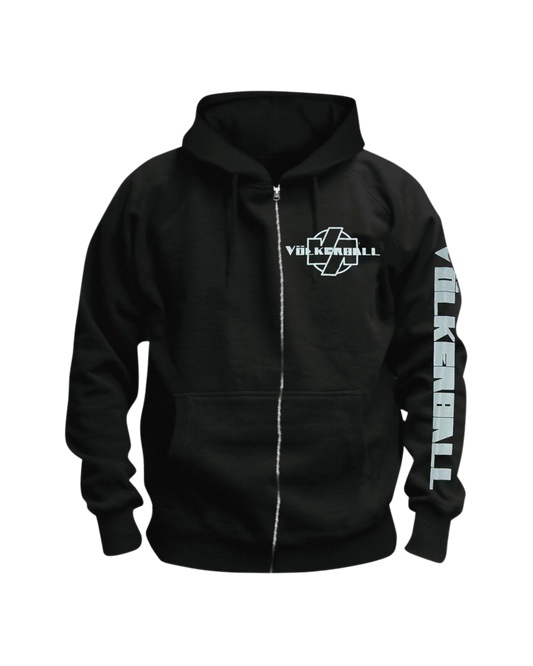 VÖLKERBALL - Hoodie / Zipper "Logo Grey"